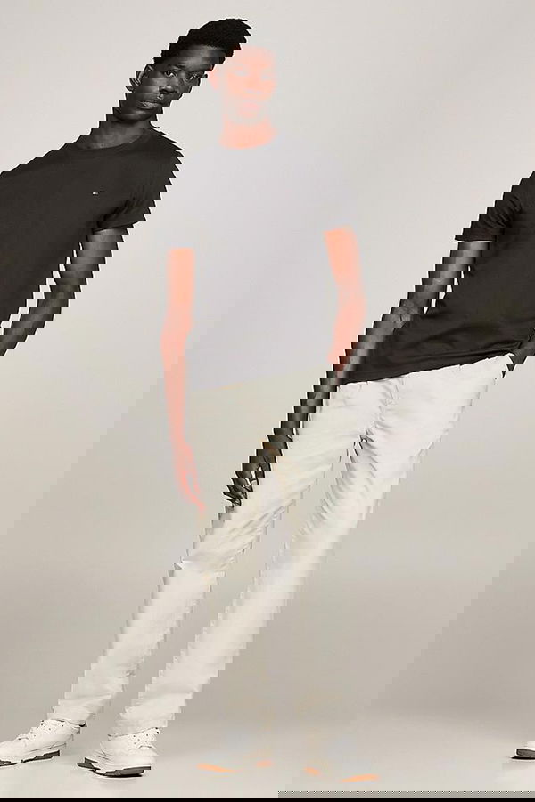 Tommy Hilfiger Erkek T-shirt SIYAH