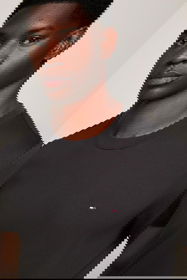 Tommy Hilfiger Erkek T-shirt SIYAH