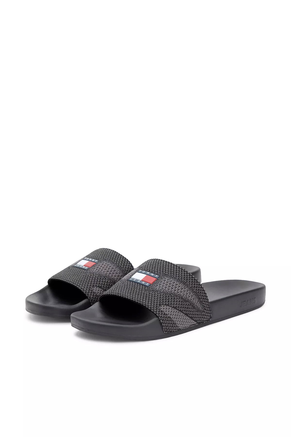 Tommy Hilfiger Erkek Terlik SIYAH