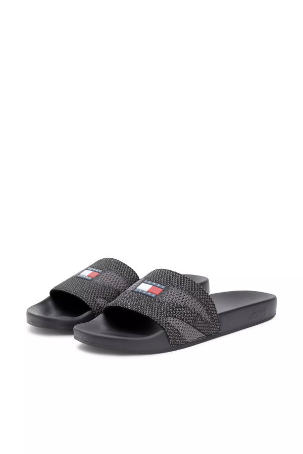 Tommy Hilfiger Erkek Terlik SIYAH