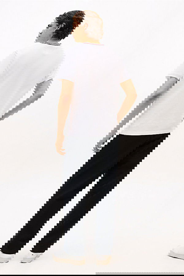 Tommy Hilfiger Erkek T-shirt Beyaz