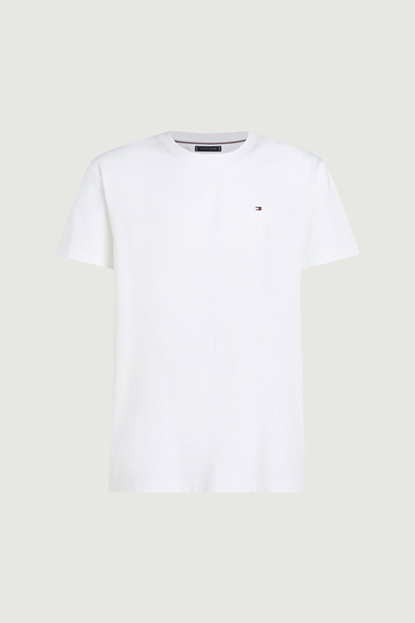 Tommy Hilfiger Erkek T-shirt Beyaz