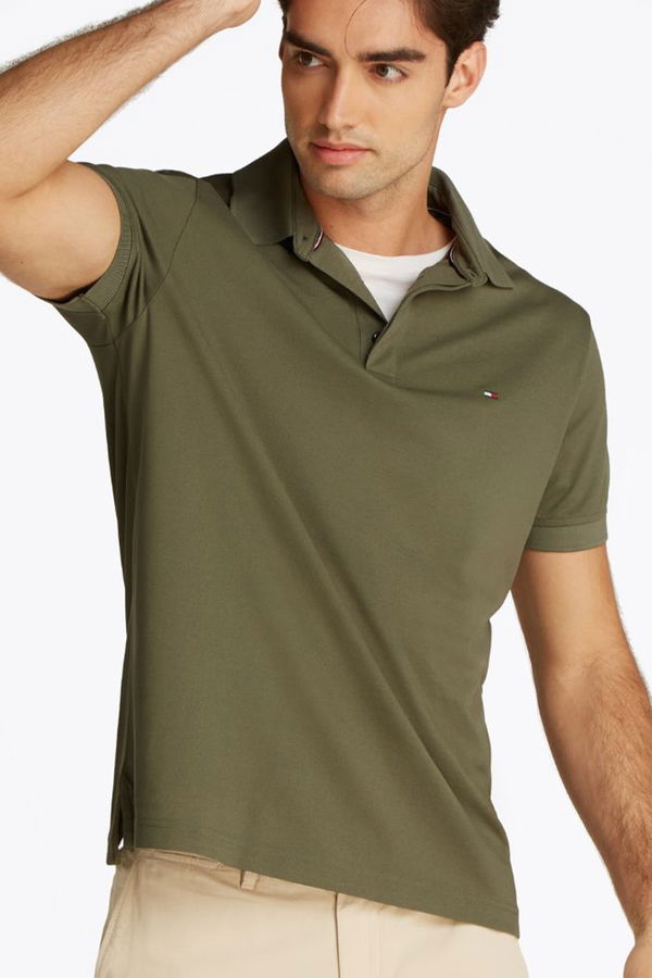 Tommy Hilfiger Erkek T-shirt Haki