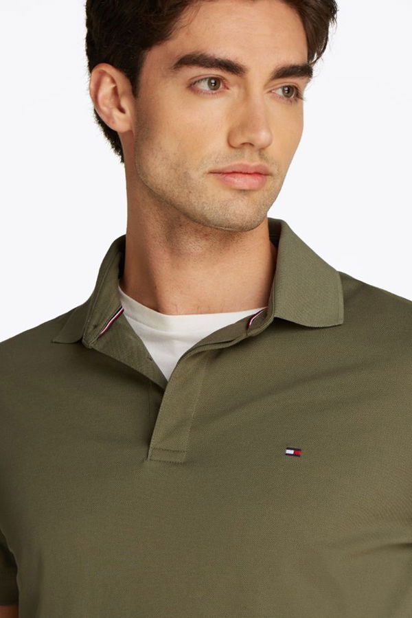 Tommy Hilfiger Erkek T-shirt Haki