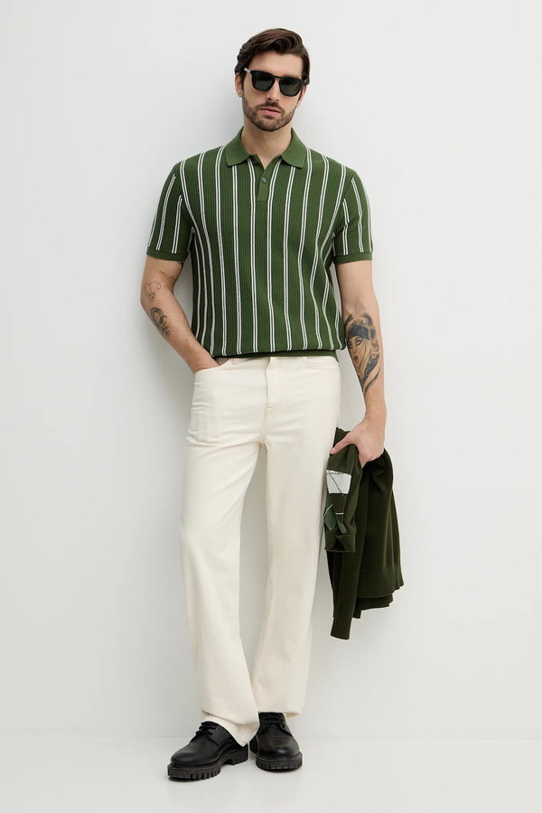 Tommy Hilfiger Erkek T-shirt HAKI