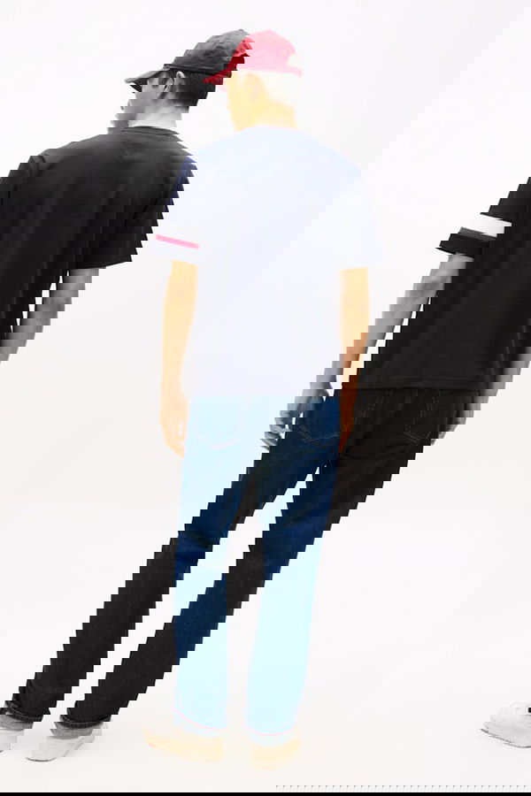 Tommy Hilfiger Erkek T-shirt LACIVERT