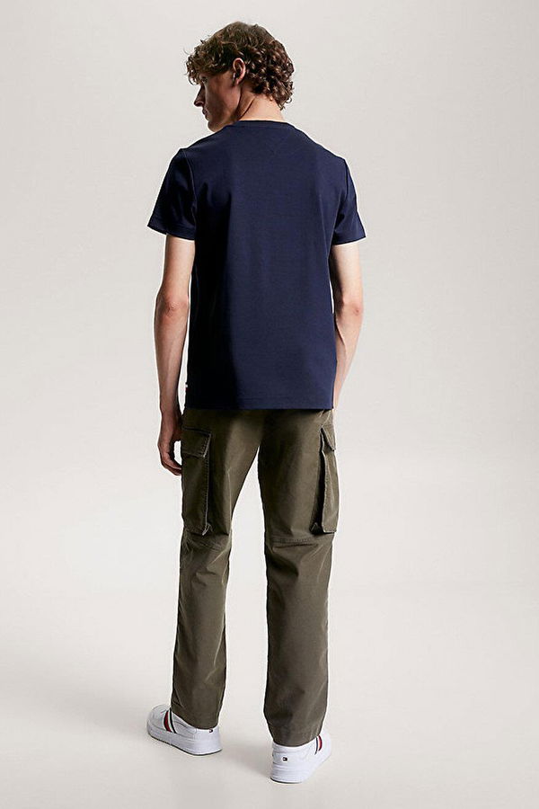 Tommy Hilfiger Erkek T-shirt LACIVERT