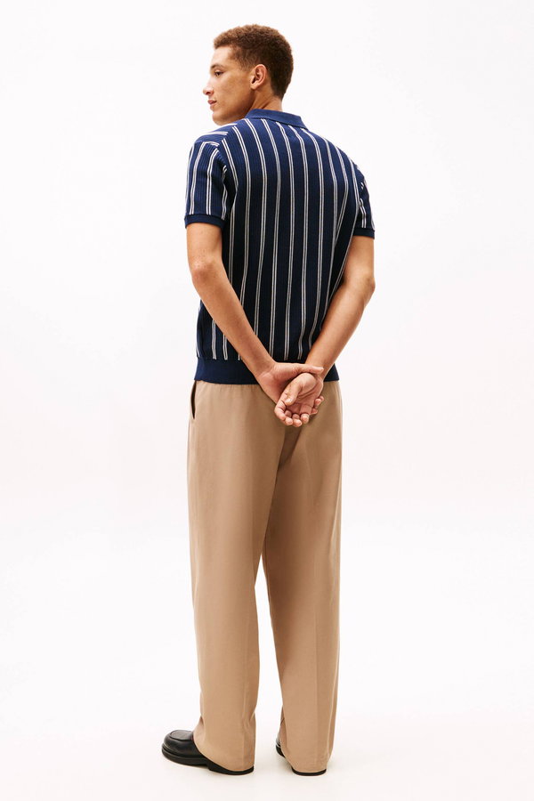 Tommy Hilfiger Erkek T-shirt LACIVERT