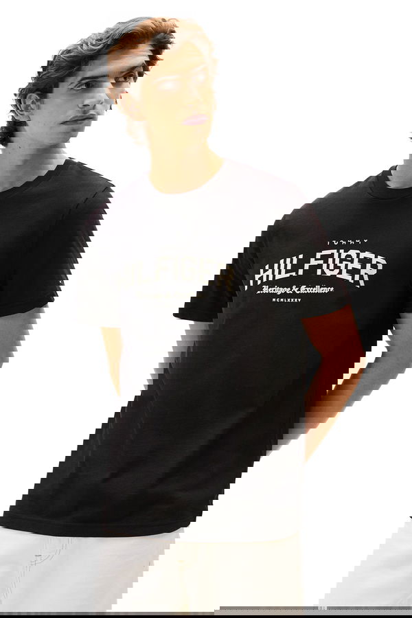 Tommy Hilfiger Erkek T-shirt SIYAH