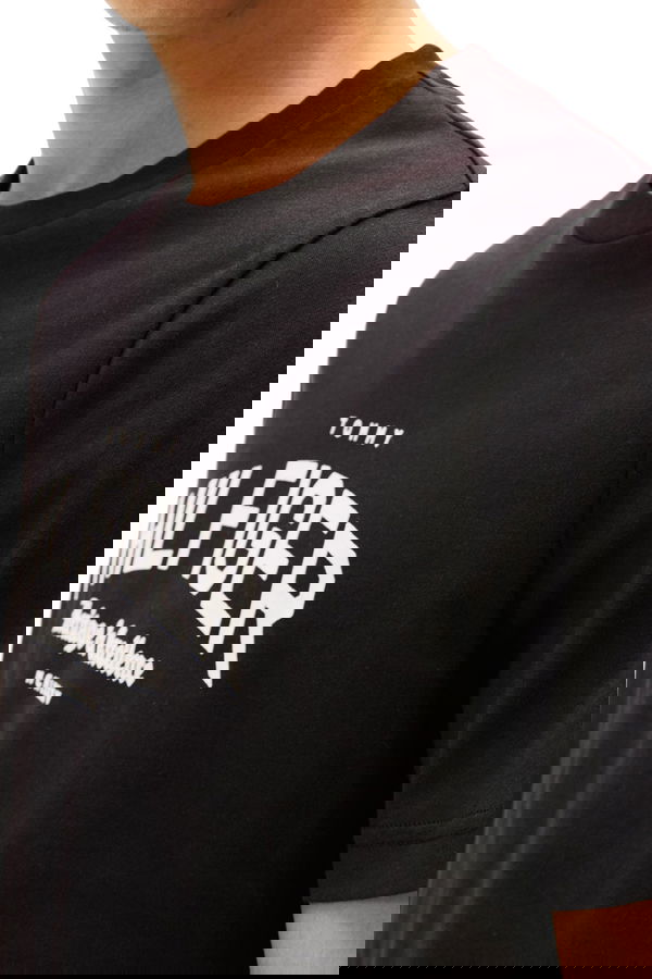 Tommy Hilfiger Erkek T-shirt SIYAH