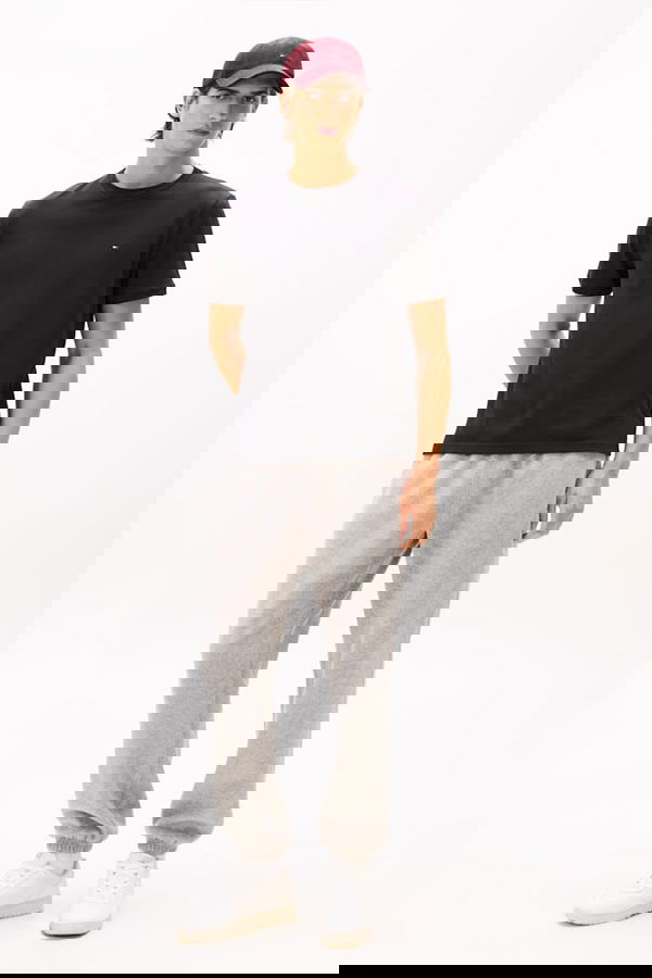 Tommy Hilfiger Erkek T-shirt SIYAH