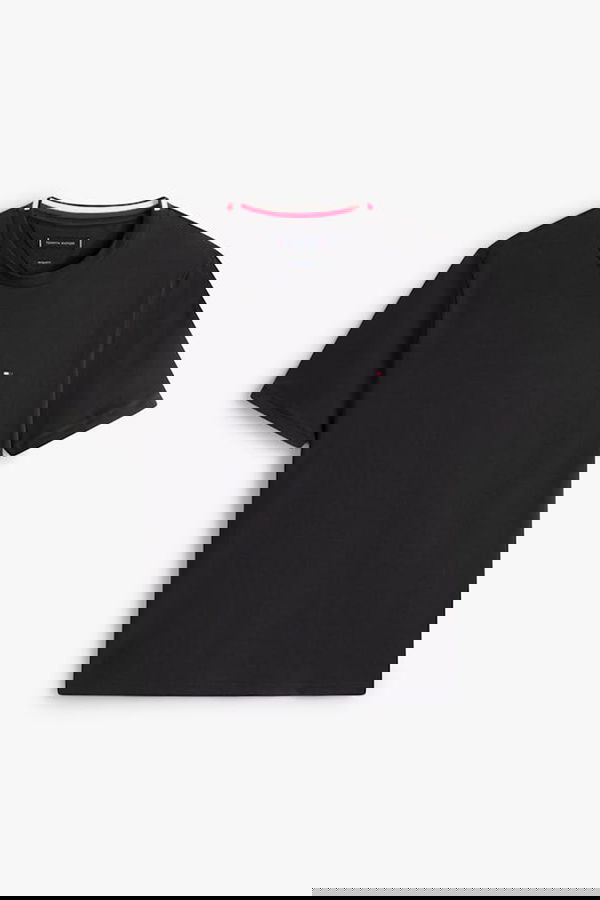 Tommy Hilfiger Erkek T-shirt SIYAH