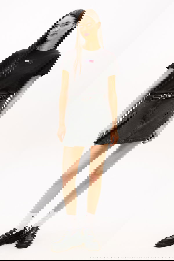 Tommy Hilfiger Erkek T-shirt SIYAH