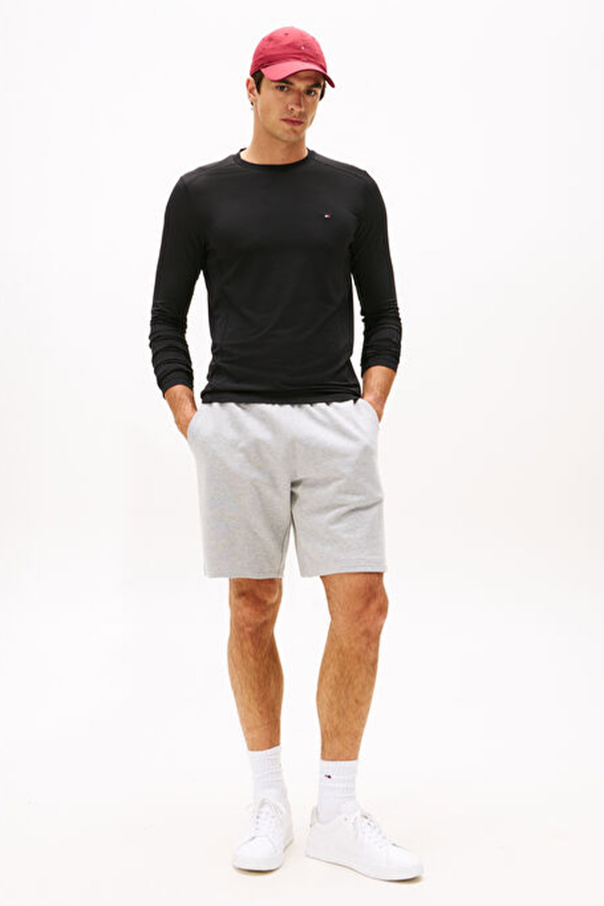 Tommy Hilfiger Erkek T-shirt SIYAH