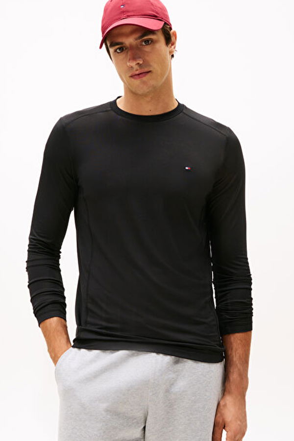 Tommy Hilfiger Erkek T-shirt SIYAH