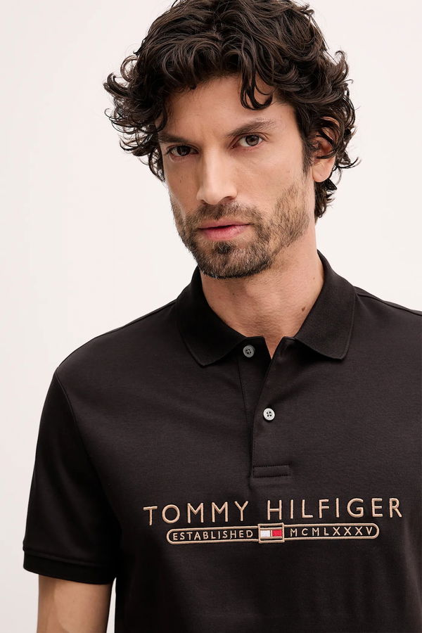 Tommy Hilfiger Erkek T-shirt SIYAH