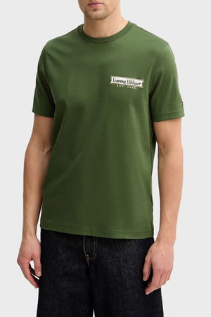Tommy Hilfiger Erkek T-shirt YESIL
