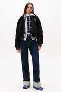 Tommy Hilfiger Kadın Bomber Ceket SIYAH Tommy Hilfiger Kadın Bomber Ceket SIYAH