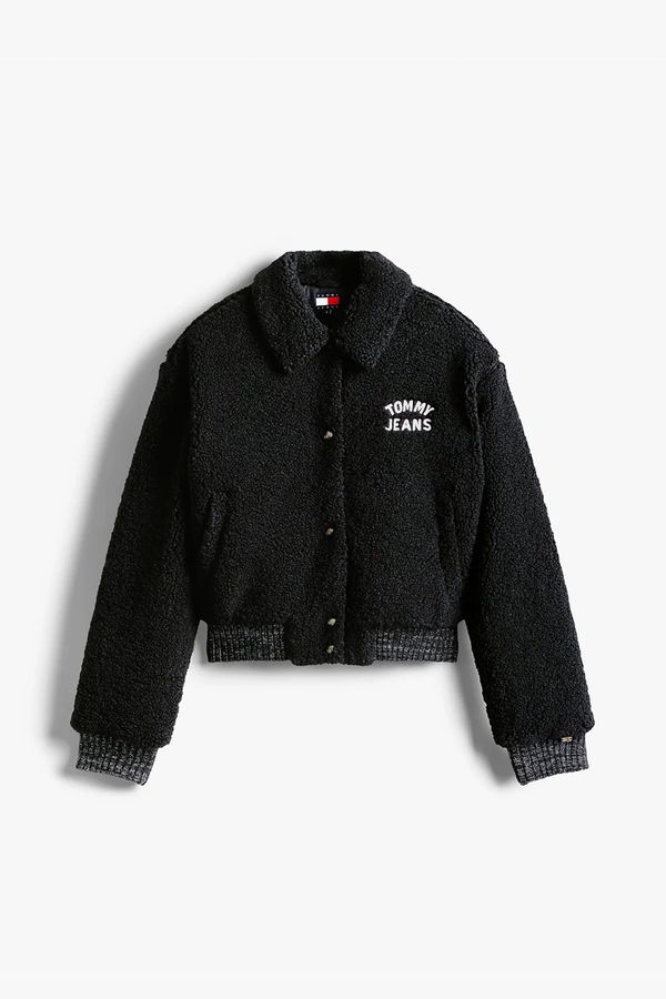 Tommy Hilfiger Kadın Bomber Ceket SIYAH Tommy Hilfiger Kadın Bomber Ceket SIYAH