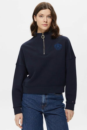 Tommy Hilfiger Kadın Sweatshirt LACİVERT Tommy Hilfiger Kadın Sweatshirt LACİVERT