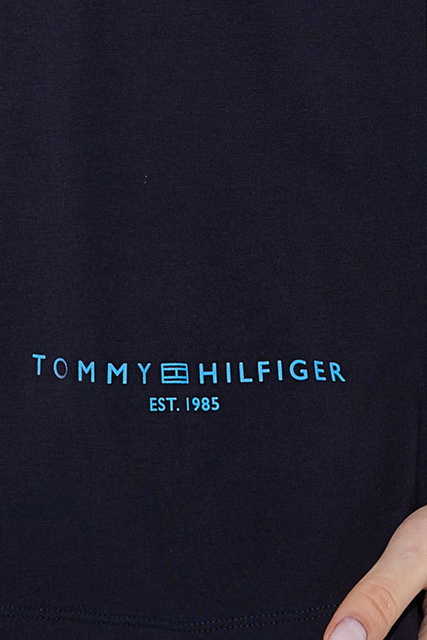 Tommy Hilfiger Kadın T-shirt LACİVERT