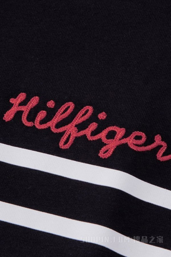 Tommy Hilfiger Kadın T-shirt LACİVERT