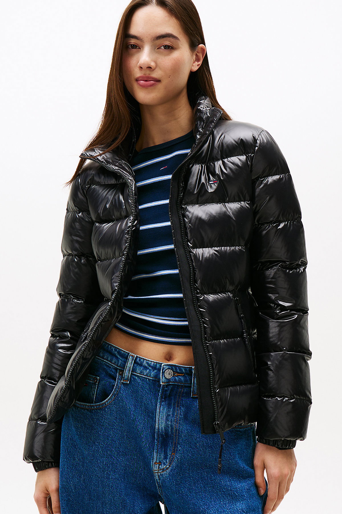 Tommy Hilfiger Kadın Mont SIYAH