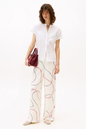 Tommy Hilfiger Kadın Pantolon EKRU