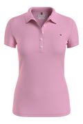 Tommy Hilfiger Kadın  Polo Yaka T-shirt PEMBE