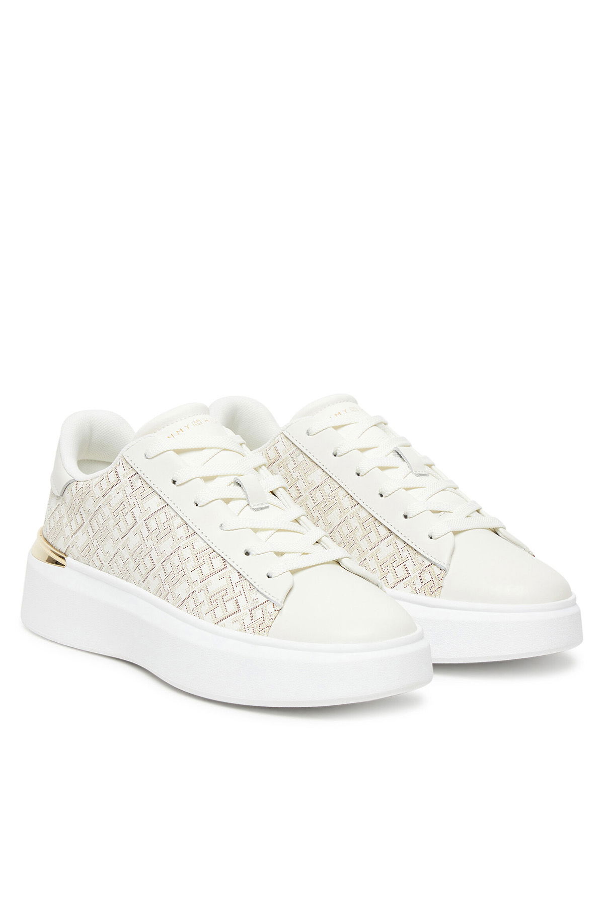 Tommy Hilfiger Kadın Spor Ayakkabı KREM