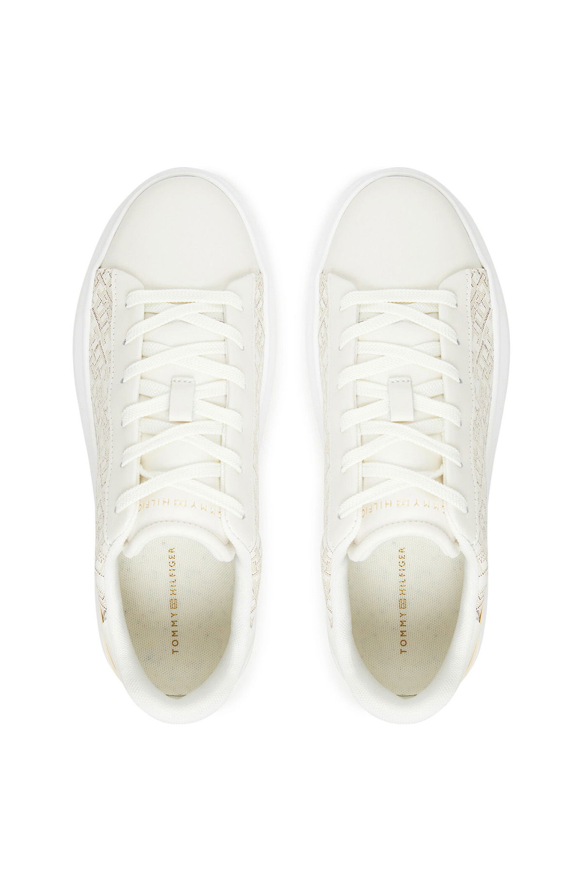 Tommy Hilfiger Kadın Spor Ayakkabı KREM