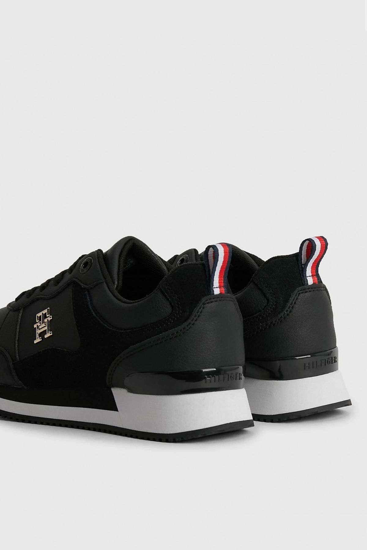 Tommy Hilfiger Kadın Spor Ayakkabı SİYAH Tommy Hilfiger Kadın Spor Ayakkabı SİYAH
