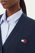Tommy Hilfiger Kadın Triko Hırka LACIVERT