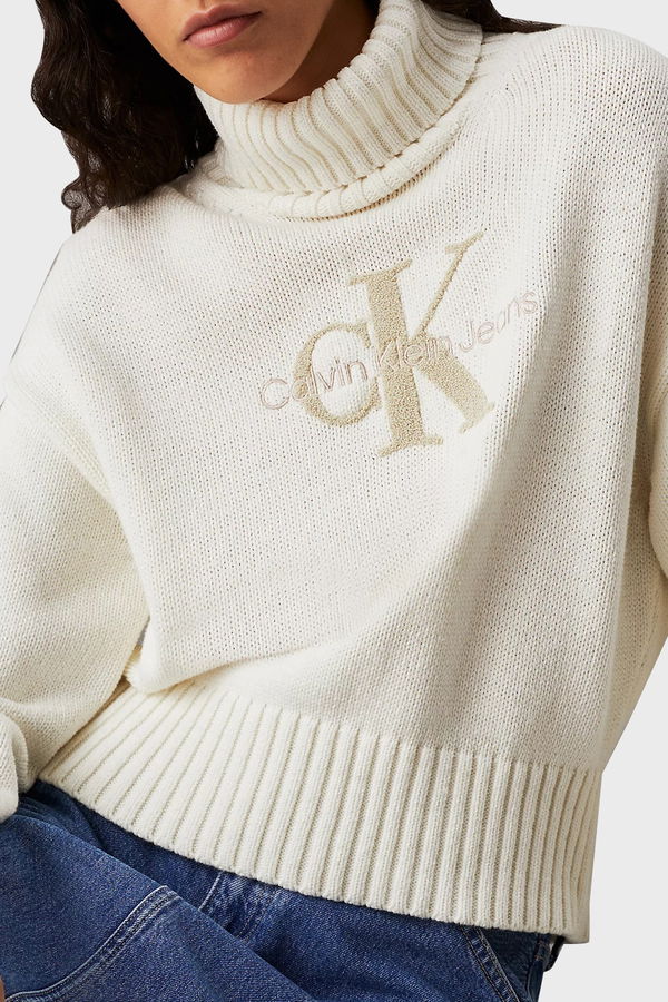 Tommy Hilfiger Kadın Triko Kazak EKRU Tommy Hilfiger Kadın Triko Kazak EKRU