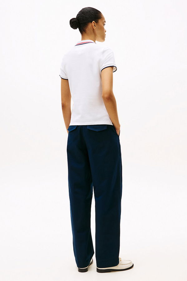 Tommy Hilfiger Kadın T-shirt Beyaz