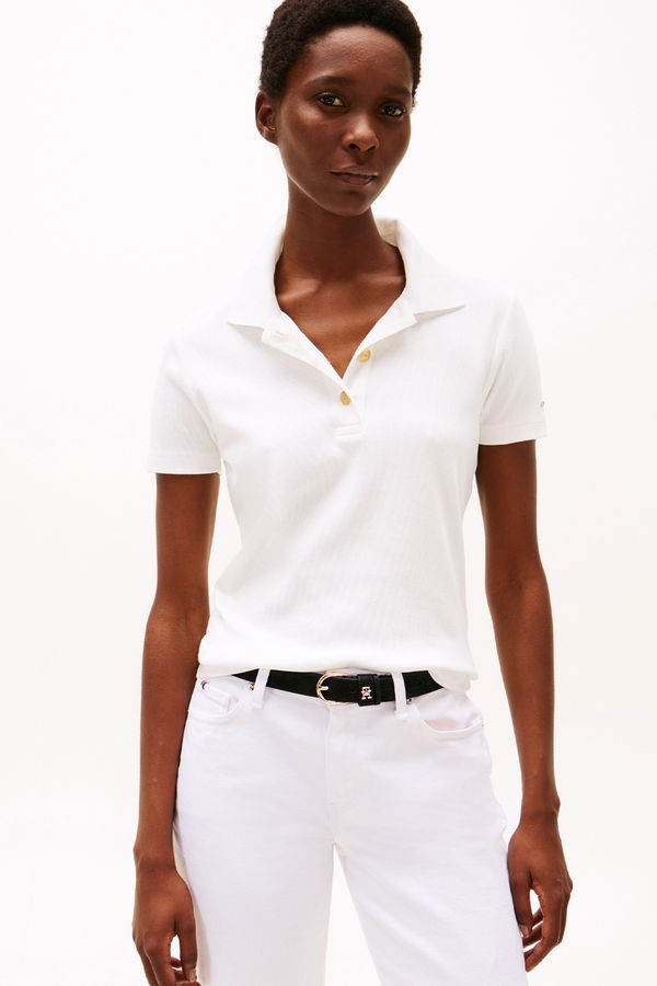 Tommy Hilfiger Kadın T-shirt EKRU