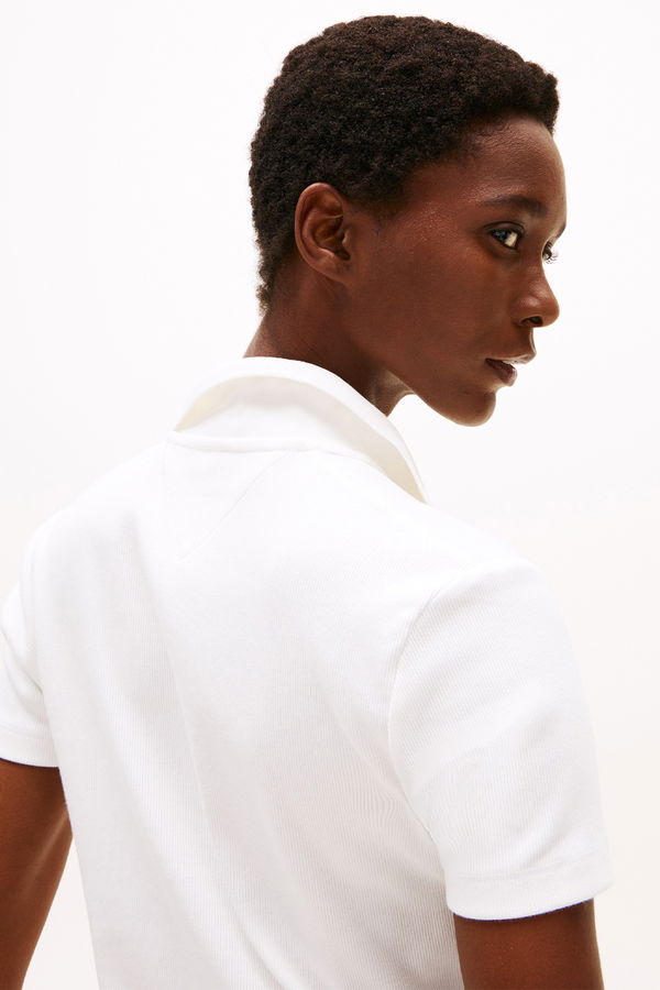 Tommy Hilfiger Kadın T-shirt EKRU