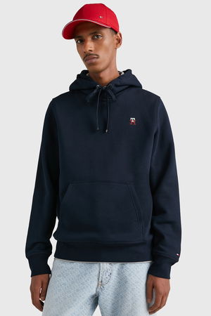 Tommy Hilfiger Kapüşonlu Erkek Sweat LACİVERT Tommy Hilfiger Kapüşonlu Erkek Sweat LACİVERT