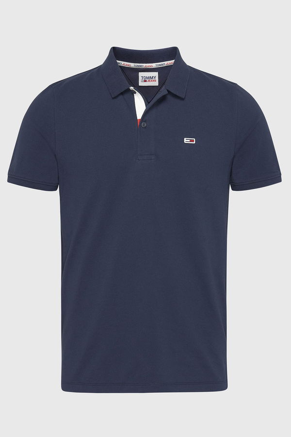 Tommy Hilfiger Polo Yaka Erkek T-shirt LACİVERT