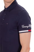 Tommy Hilfiger Polo Yaka Erkek T-shirt LACİVERT