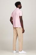 Tommy Hilfiger Polo Yaka Erkek T-shirt PEMBE