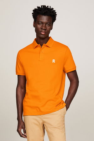 Tommy Hilfiger Polo Yaka T-shirt TURUNCU Tommy Hilfiger Polo Yaka T-shirt TURUNCU