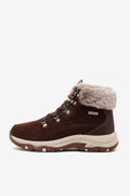 Skechers Trego - Snow Worries Kadın Kar Botu KAHVE