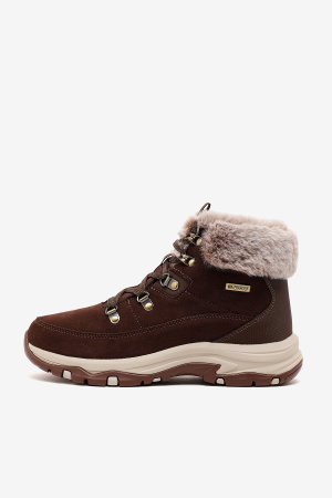 Skechers Trego - Snow Worries Kadın Kar Botu KAHVE