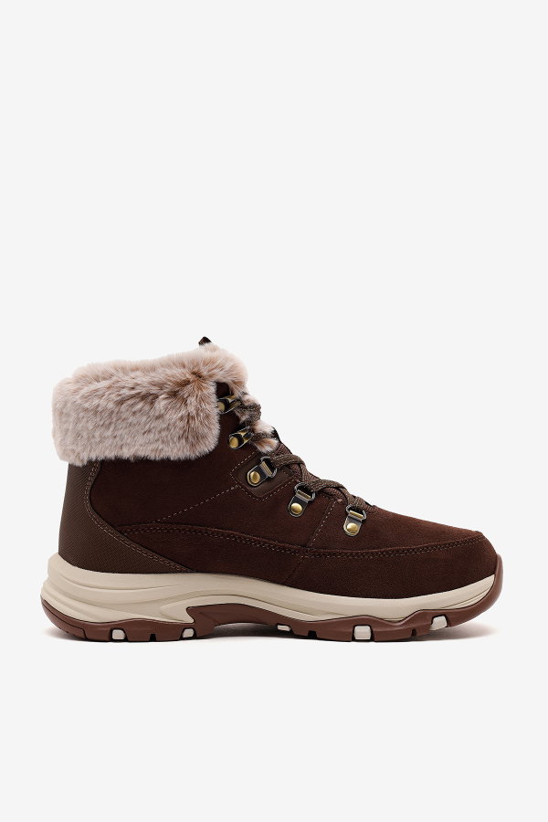 Skechers Trego - Snow Worries Kadın Kar Botu KAHVE