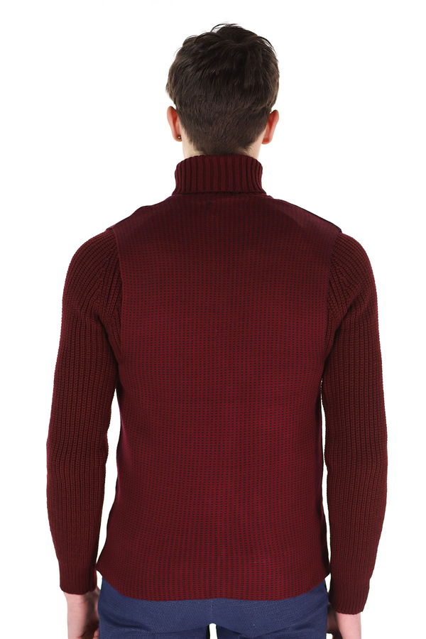 Triko Yelek BORDO Triko Yelek BORDO