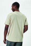 Koton Bisiklet Yaka Basic T-shirt BEJ