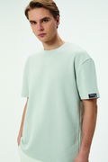 Koton Bisiklet Yaka Oversize T-shirt GRİ