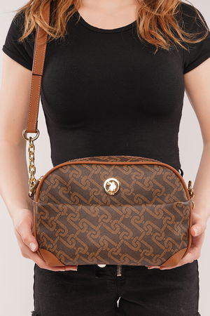 U.S Polo Kadın Çapraz Çanta KAHVE