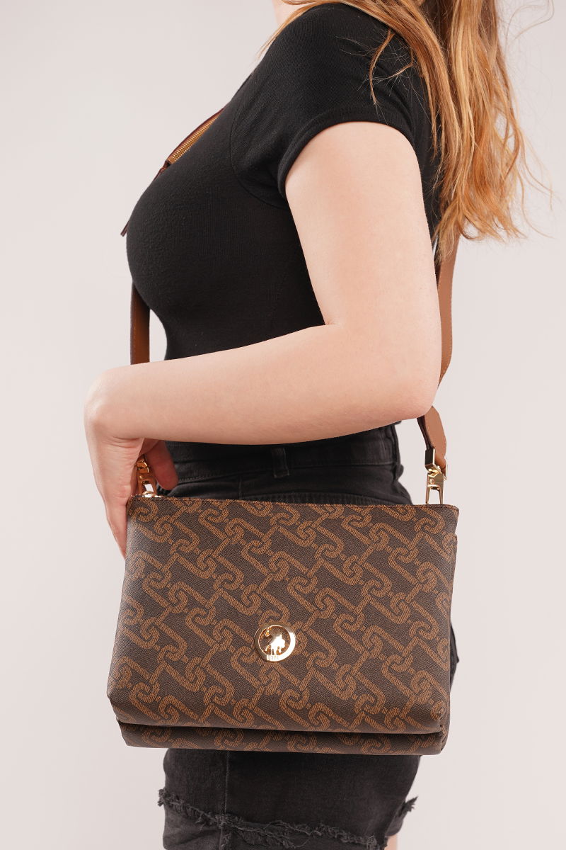 U.S Polo Kadın Çapraz Çanta KAHVE